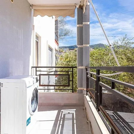 아파트 Stella's - 1min Beach, Kitchen & Balcony *